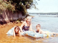 Katherine (Kat) McDougal Wheeler McCandless; Alice Haydock Bennett; Andy McDougal; camp